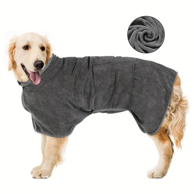 Hundebademantel, L