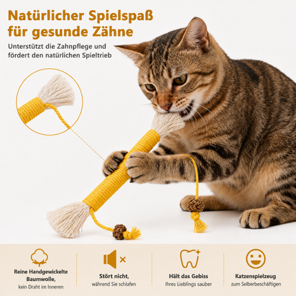 3 Stück Katzen Zahnpflege Spielzeug