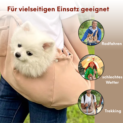 Hundetragetasche, Black