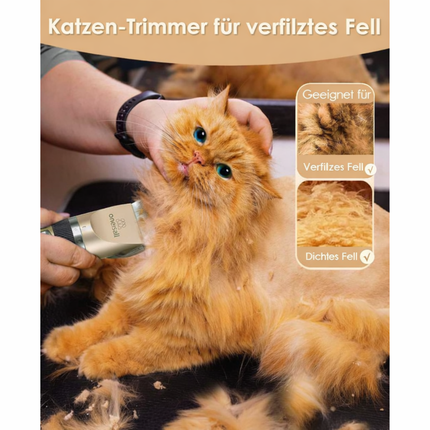 Leise Schermaschine Katze & Hund