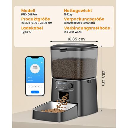 3.5L Futterautomat Katze