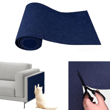 Selbstklebende Kratzmatte (Blau)