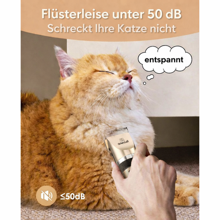 Leise Schermaschine Katze & Hund