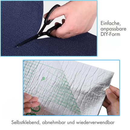 Selbstklebende Kratzmatte (Blau)