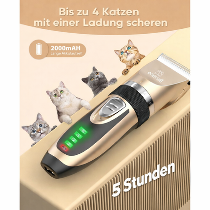 Leise Schermaschine Katze & Hund