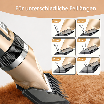 Leise Schermaschine Katze & Hund