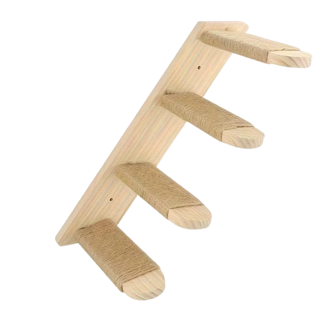 Katzentreppe zur Wandmontage