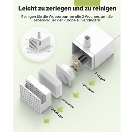 Ersatzpumpe für 7L Hunderunnen