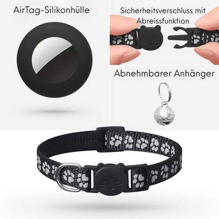 2er Pack Airtag Katzenhalsband