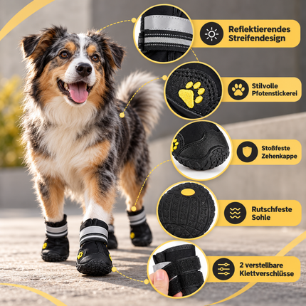 4 Stück Hundeschuhe