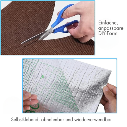 Selbstklebende Kratzmatte (Braun)