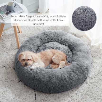 Donut Hunde- und Katzenbett