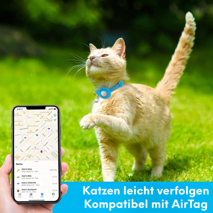 2er Pack Airtag Katzenhalsband
