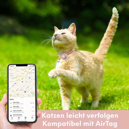 2er Pack Airtag Katzenhalsband