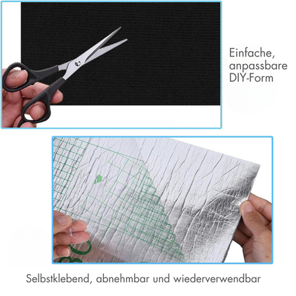 Selbstklebende Kratzmatte (Black)