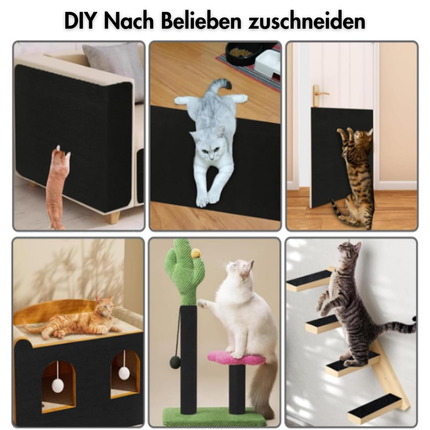 Selbstklebende Kratzmatte (Black)