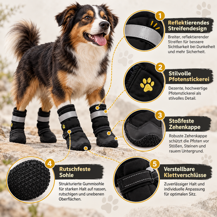 Anti-Rutsch Hundeschuhe