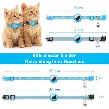 2er Pack Airtag Katzenhalsband