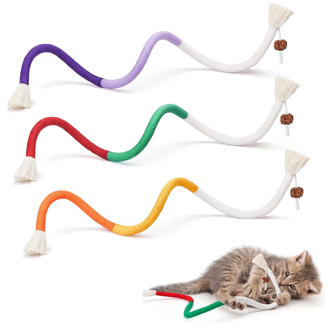 Katze Seil Spielzeug