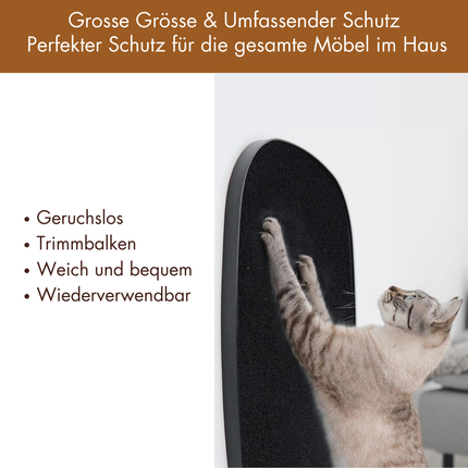 Selbstklebende Kratzmatte (Black)